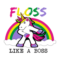 Unicorn Floss Like A Boss