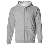 Customizable Gildan Zip Up Hooded Sweatshirt